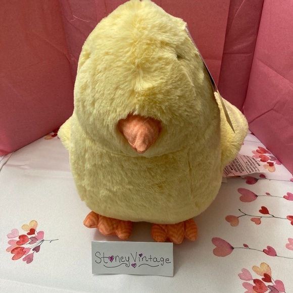 Cupcakes and Cashmere Yellow Easter Chick Pillow - Picture 3 of 6